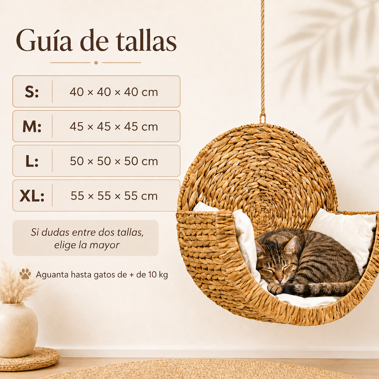 Cama Colgante para Mascotas